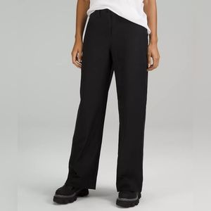Lululemon Black City Sleek 5 Pocket High-Rise Wide-Leg Pant